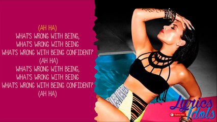 Demi Lovato - Confident Lyrics + Pictures