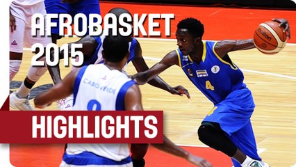 Cape Verde v Gabon - Game Highlights - Round of 16 - AfroBasket 2015