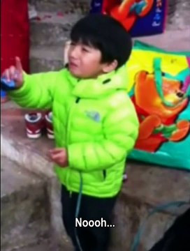 3yo kid tries to save his goat from sacrifice at Nepal Temple