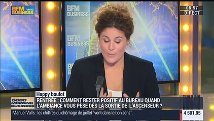 Happy Boulot : Comment rester positif au bureau quand l'ambiance vous pèse dès la sortie de l'ascenseur ? - 27/08