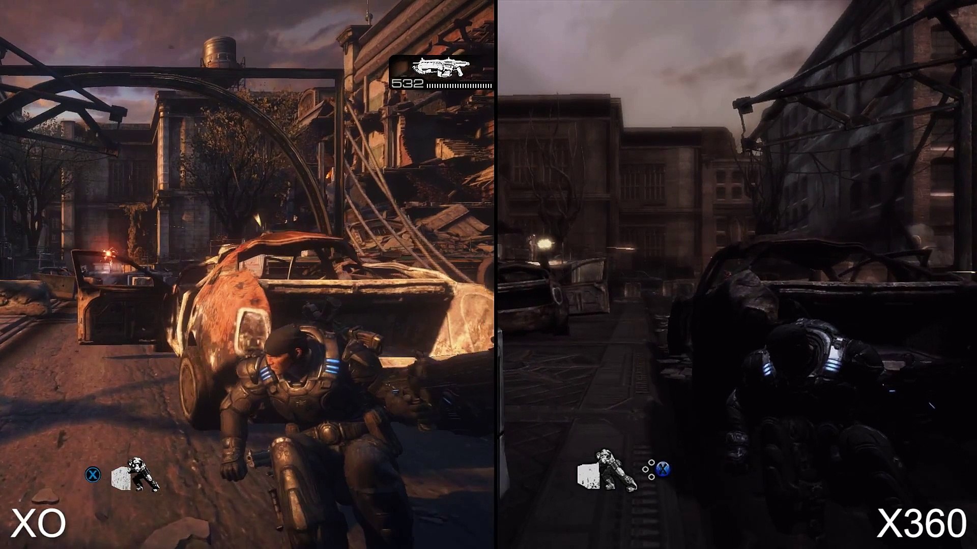 Gears of War Ultimate Edition Xbox One vs Xbox 360 Graphics  ComparisonAnalysis - video Dailymotion