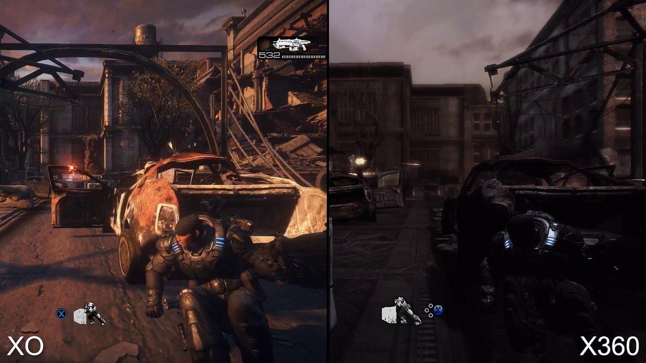 Gears of War Ultimate Edition Xbox One vs Xbox 360 Graphics ComparisonAnalysis
