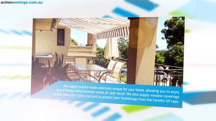 Action Awnings: The Solutions to Combat the Weather Extremes