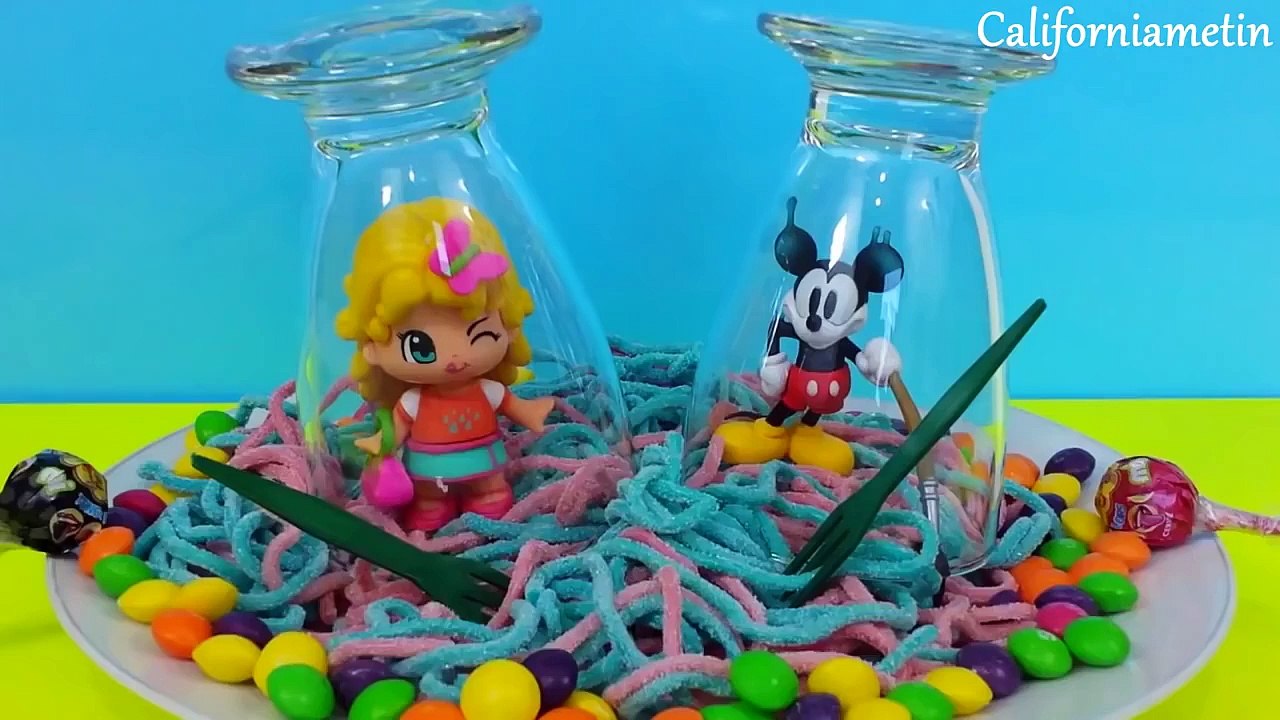 Candy Spaghetti Surprise Cars SpongeBob Frozen Peppa Pig Shopkins The Simpsons Looney Tunes