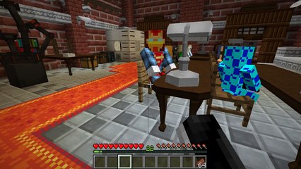 TheAtlanticCraft | Minecraft School - SPACESHIP DESTROYS SCHOOL!