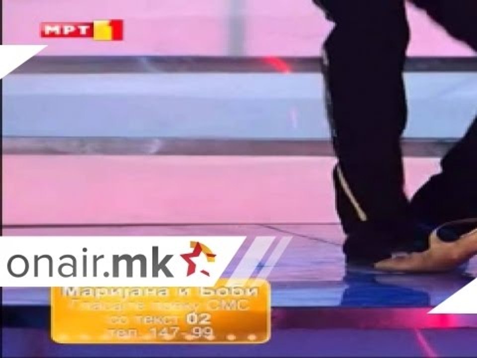 MARIJANA DIMOVSKA I BOBI TRAJKOVSKI PRVA EMISIJA (TANC SO ZVEZDITE 2)