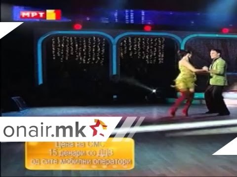 STEFAN LOSKOVSKI I SIMONA VESELINOVSKA PRVA EMISIJA TANC SO ZVEZDITE 2)