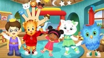 Daniel Tigers Neighborhood Finger Family Songs | 2D Cartoon Animation Nursery Rhymes For C