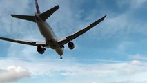 Qatar Cargo 777-200 Overhead landing @ Amsterdam Airport Schiphol