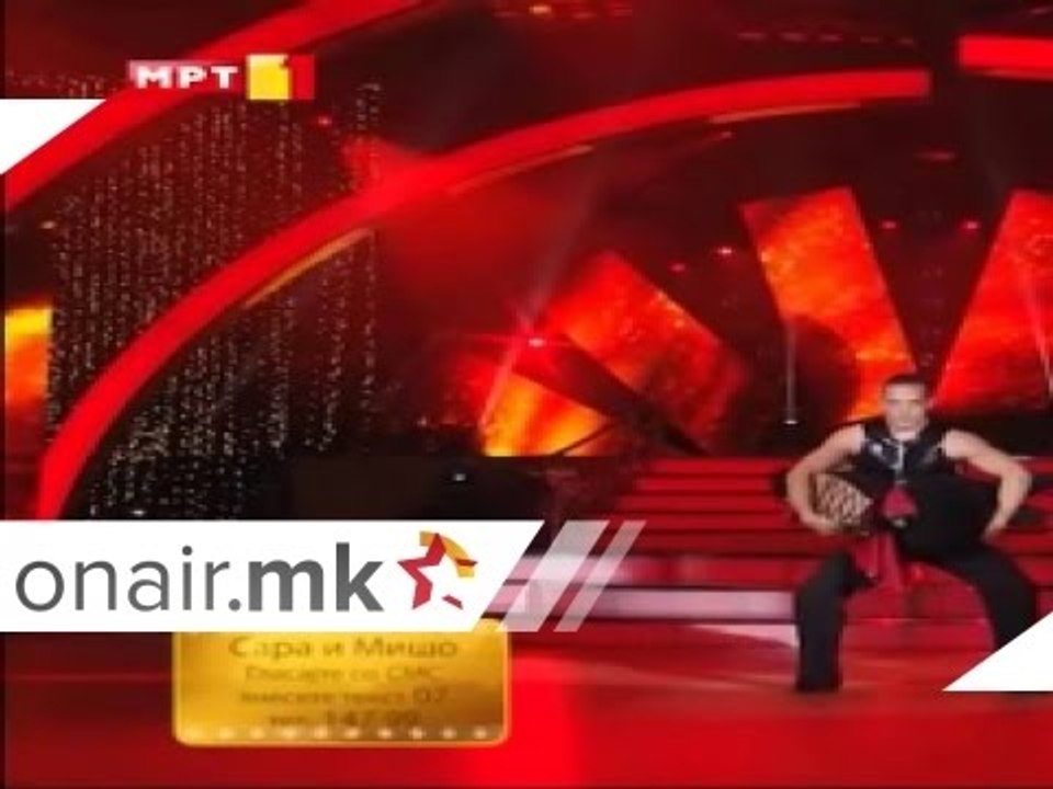 SARAH MACE I MISO SPASOVSKI - PRVA EMISIJA (TANC SO ZVEZDITE 2)