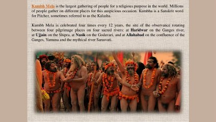 The Nasik Kumbh Mela 2015