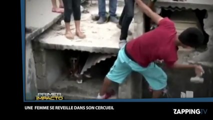 Déclarée morte, une jeune femme se réveille dans son cercueil