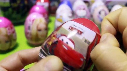 Play Doh Peppa Pig Frozen Surprise Egg mickey mouse Kinder Surprise Eggs Barbie pocoyo Dis