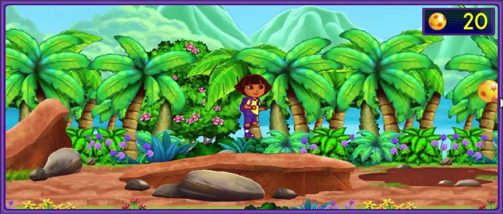 Nick jr Dora The Explorer Dora's Super Soccer Showdown Cartoon Animation Game Play Walkthr