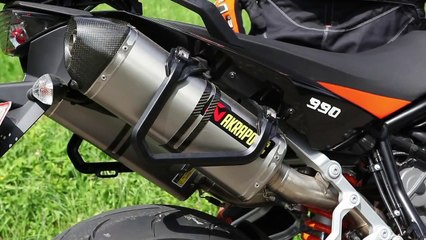 KTM Akrapovic Auspuff Sound für KTM 990 SM T / KTM 990 SM R - www.rebike.de