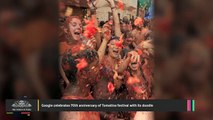 Google Celebrates 70th Anniversary of Tomatina Festival With Its Doodle