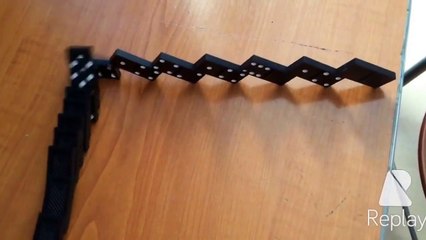 Domino rally 1. My first rally!! MAGIC TIM.