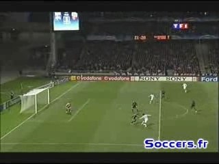 But de Mancini contre lyon