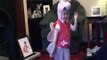 104 Sarah 140910   Part 1   Trying on Halloween Outfits, Peppa Pig Outfit