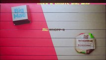 The Burger King  McWhopper  proposal to McDonalds
