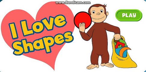 Curious George - I Love Shapes Full Episodes Educational Cartoon Game [HD]