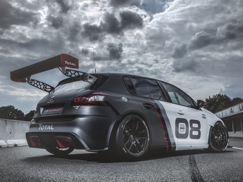Peugeot 308 Racing Cup sur l'Autodrome de Linas-Montlhéry