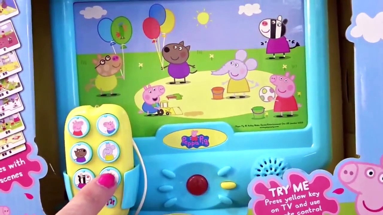 Television de Juguete de Peppa Pig Aprende Inglés con Peppa Pig