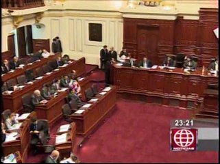 Alan García: Pleno aprueba informe de la megacomisión sobre Agua para Todos