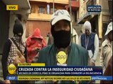 La Victoria: Vecinos del cerro El Pino amenazan con colgar y quemar a ladrones si son capturados