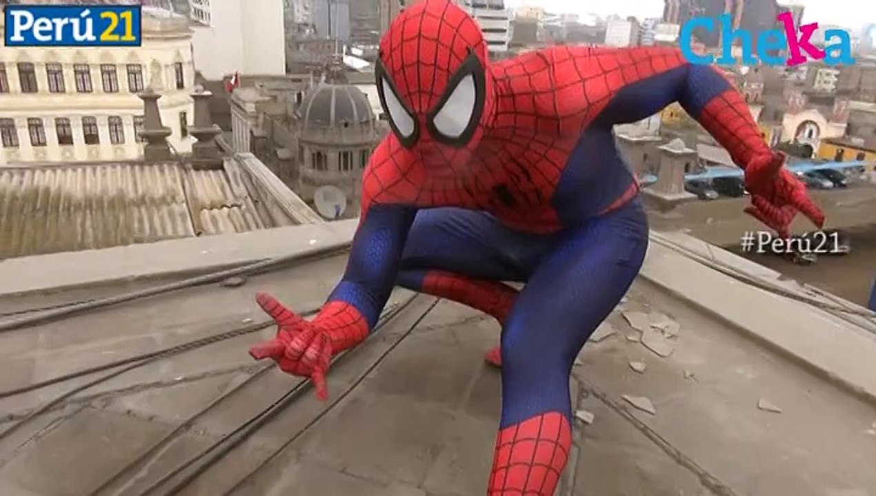 Daniel Soto, el Spider-Man peruano: “Todos podemos ser héroes”