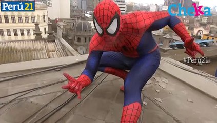 Daniel Soto, el Spider-Man peruano: “Todos podemos ser héroes”