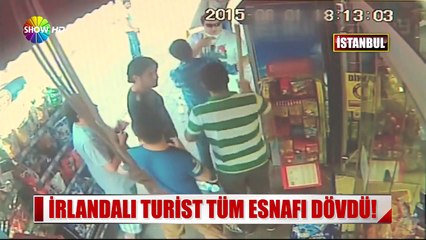 Un touriste Irlandais fait malencontreusement tomber une boulette et ce fait agresser  (Istanbul)
