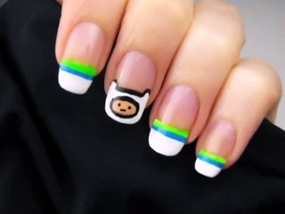 Adventure Time Nail Art