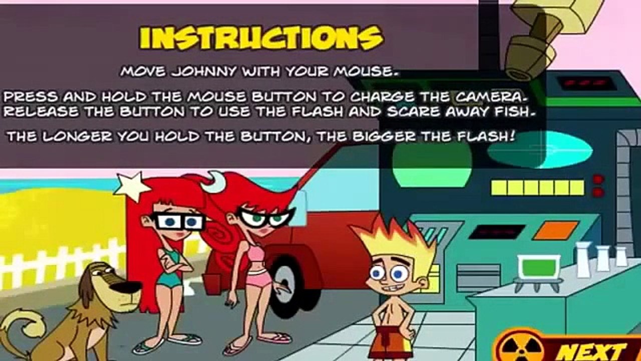 Johnny Test   Johny's Deep Sea Snapshots   Cartoon Network Games