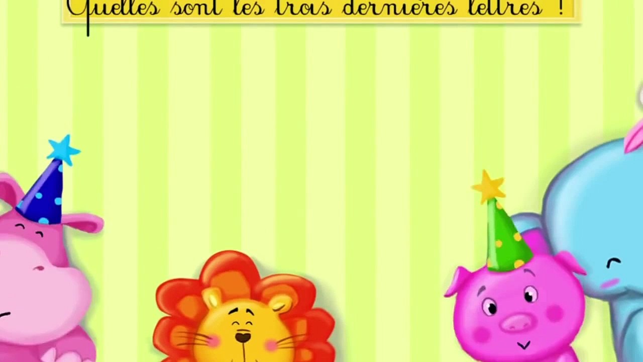 La chanson de l'alphabet en français