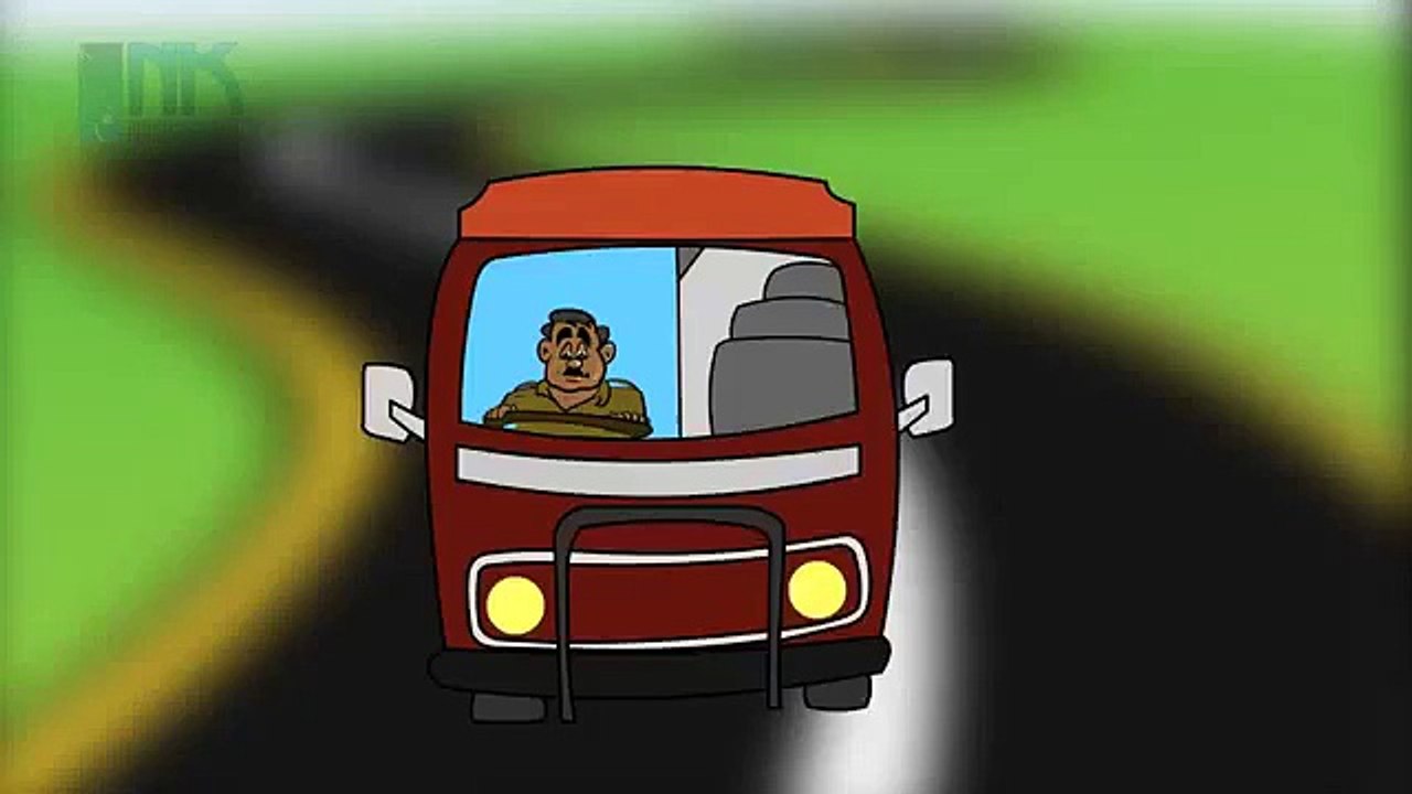 Wheels of The Bus | Nursery Rhymes for Kid | Full HD Animation Cartoon Video