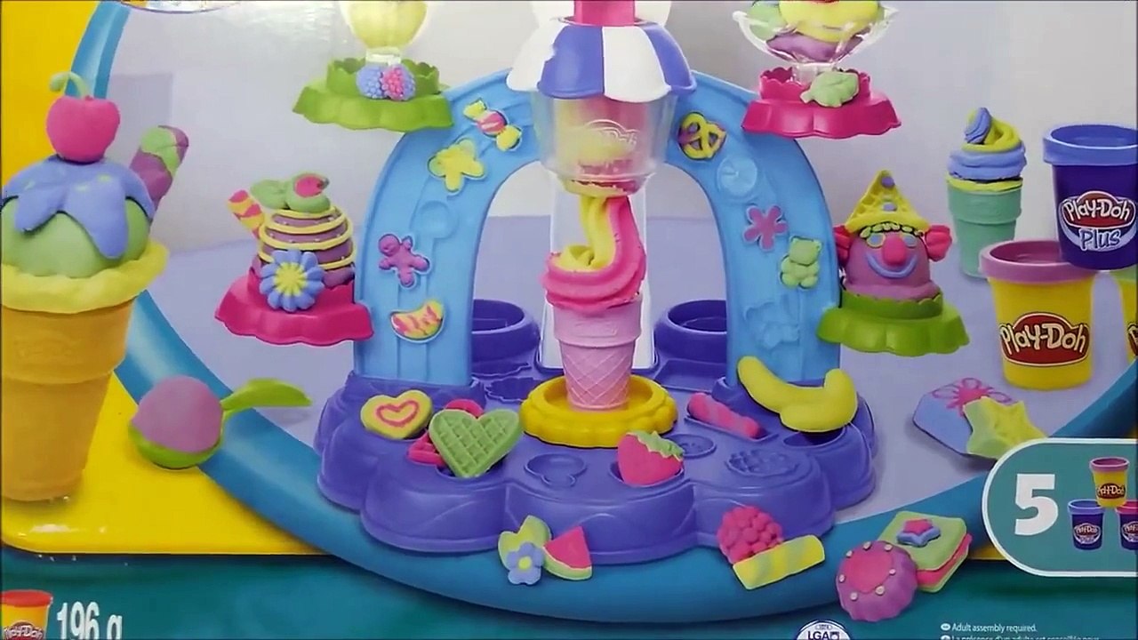 Play Doh Sweet Shoppe Swirl And Scoop Ice Cream Set  For Kids Worldwide