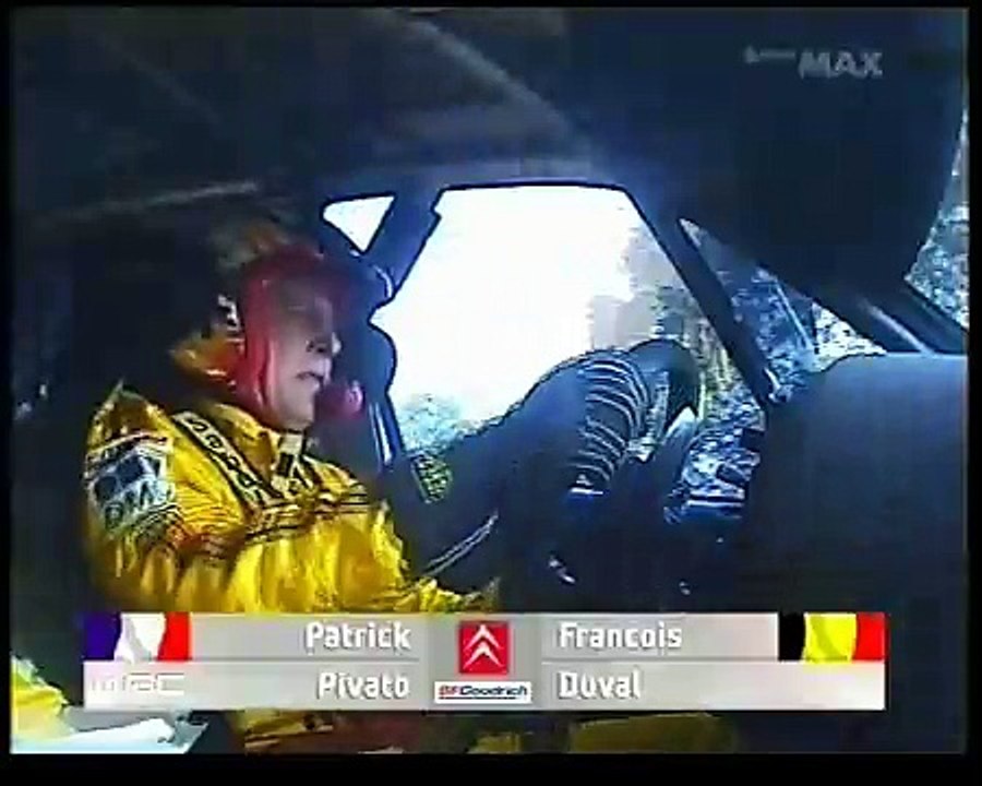 WRC onboard - Francois Duval - 2007 Tour de Corse - SS02