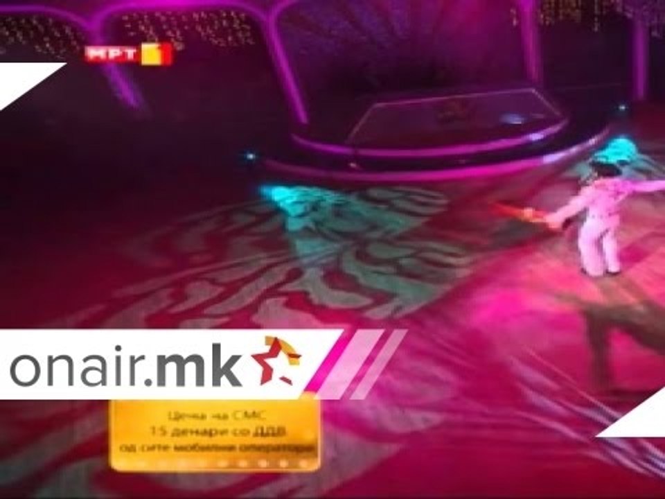 FRANC I NADE MILENKOVA - CHA CHA - TANC SO ZVEZDITE 2