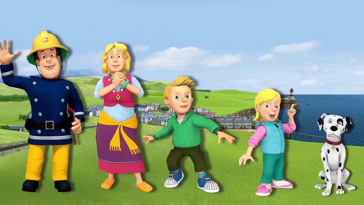 Fireman Sam Finger Family Song   Daddy Finger Nusery Rhymes For Children