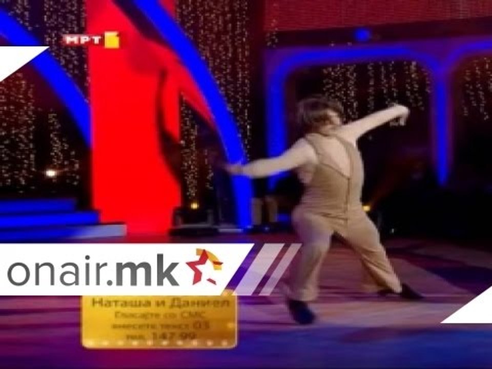 NATASHA ILIEVSKA I DANIEL KIMOVSKI - RUMBA - TANC SO ZVEZDITE 2