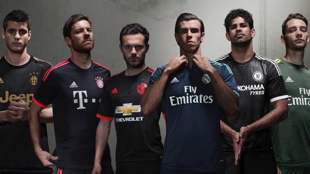 Adidas présente 6 nouveaux maillots third