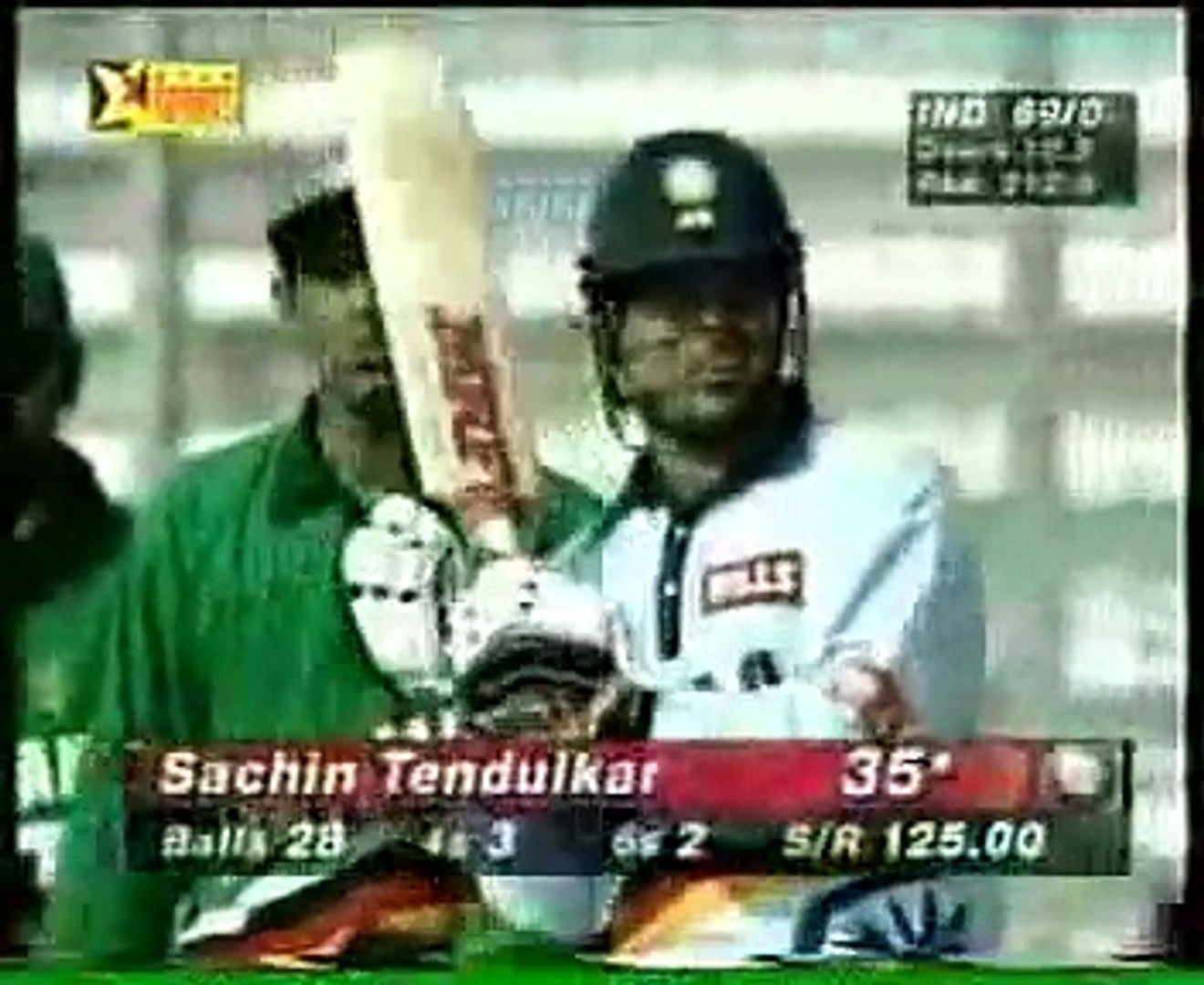 1998 Independence Cup India vs Pakistan Sachin 95 vs Pak