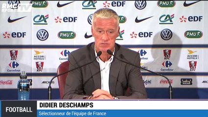 Equipe de France - Deschamps : "Sakho a une situation sportive difficile"