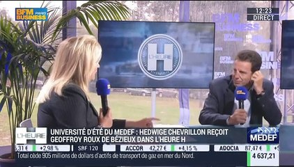 Geoffroy Roux de Bézieux, Medef - 27/08