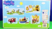Peppa Pig Campervan Playset Goes Camping with Mummy and Daddy Pig Tell Stories Nick Jr
