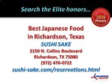 SUSHI SAKE | Best Japanese Food and Sushi in Richardson, Texas