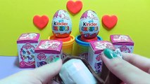 Kinder Surprise Mickey Mouse, Barbie, My Little Pony (Kinder Chocolate Surprise Eggs)