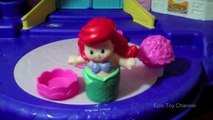PLAY DOH Ariel PEPPA PIG style MAKE OVER   Monsters Inc Sully Disney Little Mermaid LITTLE PEOPLE