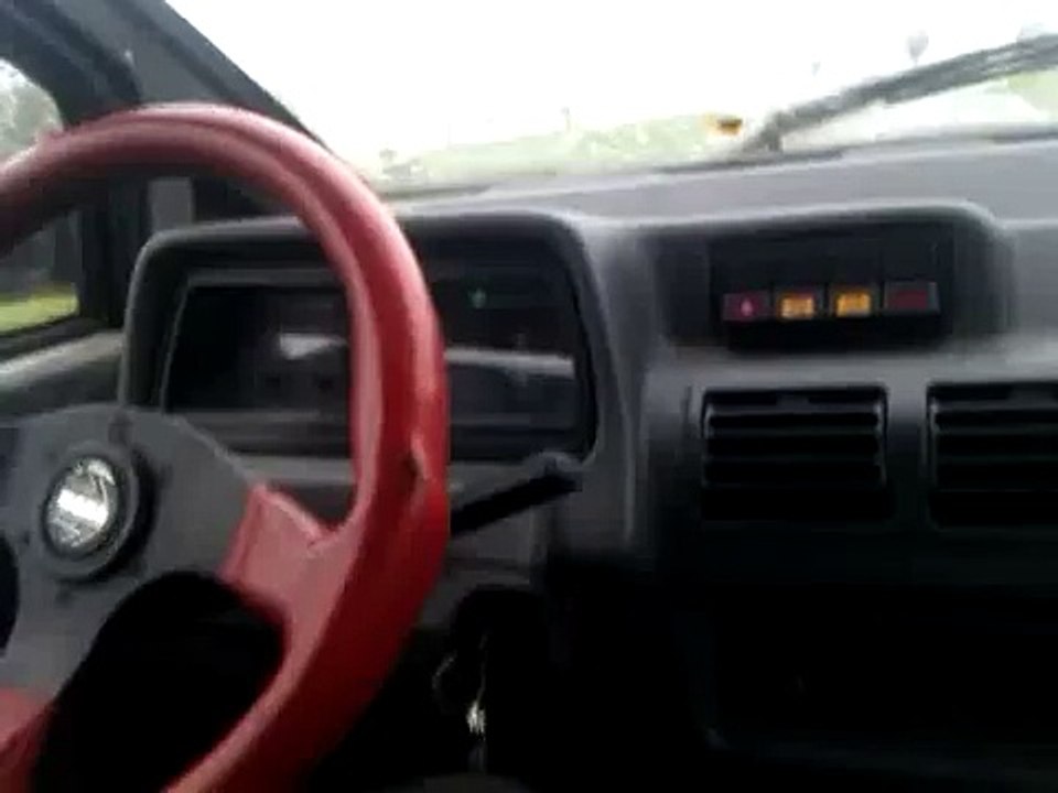 Erad Spacia Test rondje Brommobiel 100 km p/u